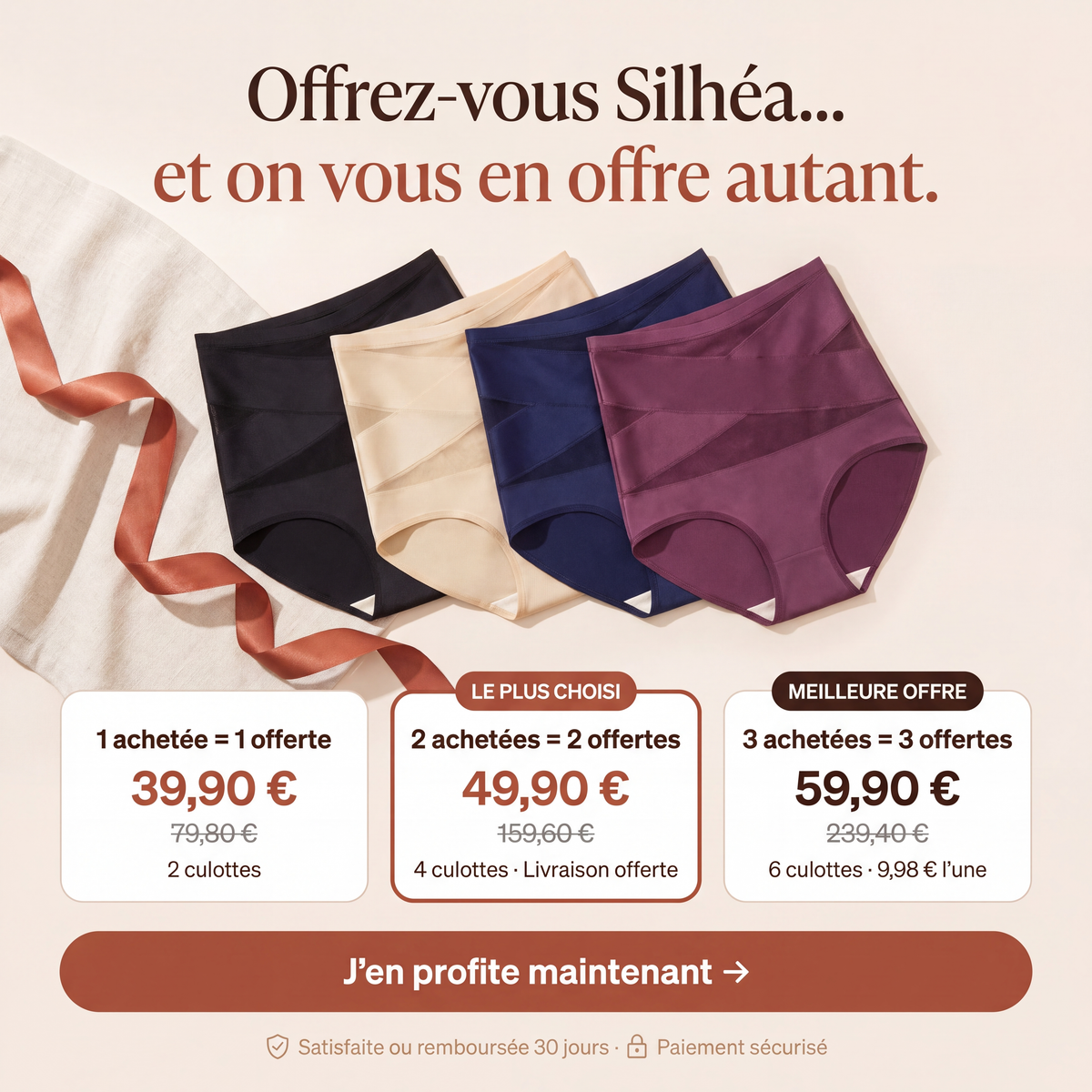 Culotte Sculptante Silhéa